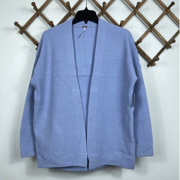New Free People Ottoman Cardigan in Serenity Women's Size XS - Picture 3 of 9